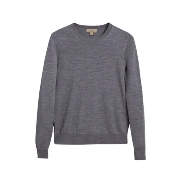 Burberry 2019 Mens Retro Logo Crew - neck Sweater … - 1