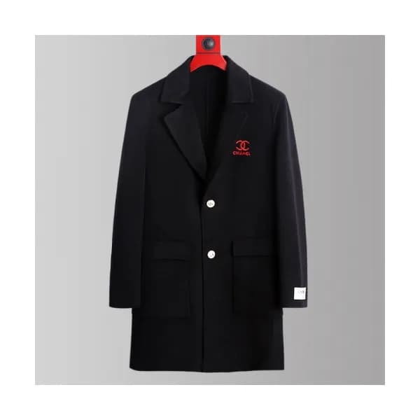 Chanel 2019 Mens CC Logo Cashmere Suit Jacket - 샤넬… - 1