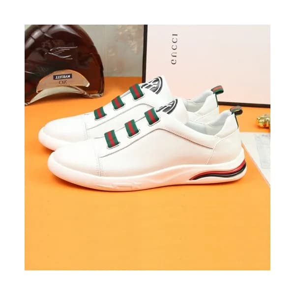 Gucci 2019 Mens Leather Sneakers - 구찌 2019 남성용 레더 … - 1