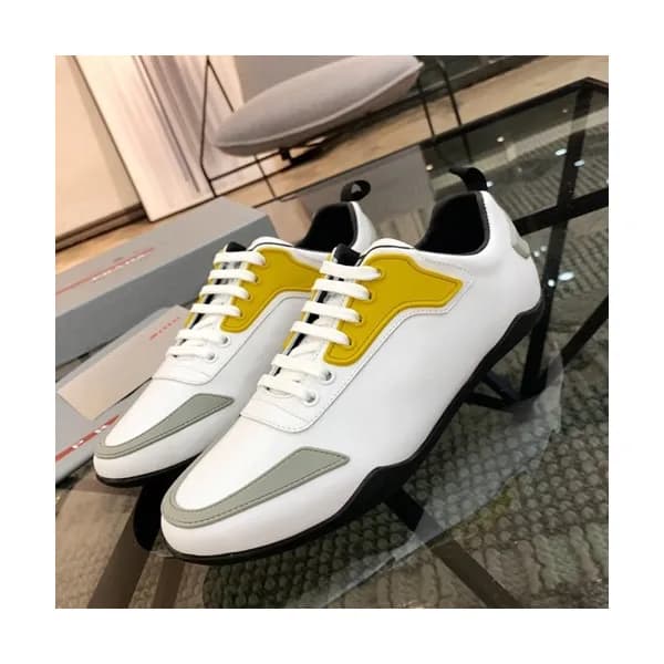 Prada 2019 Mens Leather Sneakers - 프라다 2019 남성용 레더… - 1
