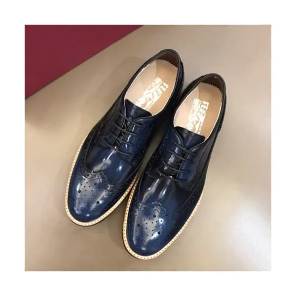 Ferragamo 2019 Mens Leather Oxford Shoes - 페라가모 20… - 1