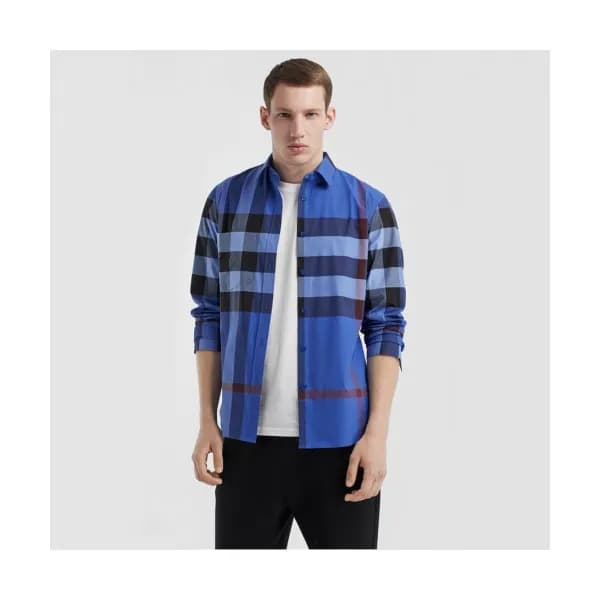 Burberry 2019 Mens Vintage Logo Cotton shirt - 버버리… - 1