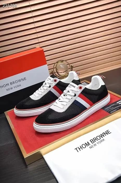 Thom Brown 2023 Mens Canvas Sneakers - 톰브라운 2023 남… - 1