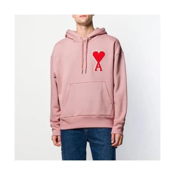 Ami 2019 Mens Logo Casual Cotton Hooded - 아미 2019 … - 1