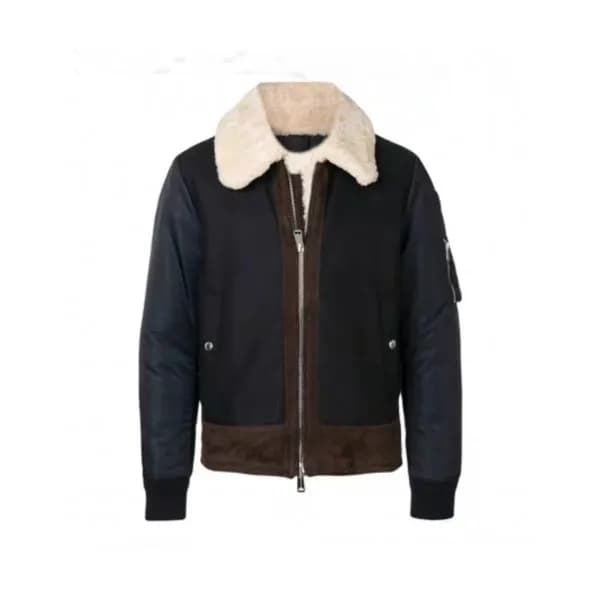 Moncler 2019 Mens Patch Logo Goose Down Leather Ja… - 1
