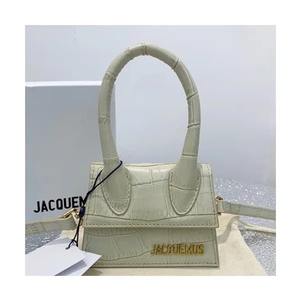 Jacquemus 2019 Leather Mini Tote Shoulder Cross Ba… - 1