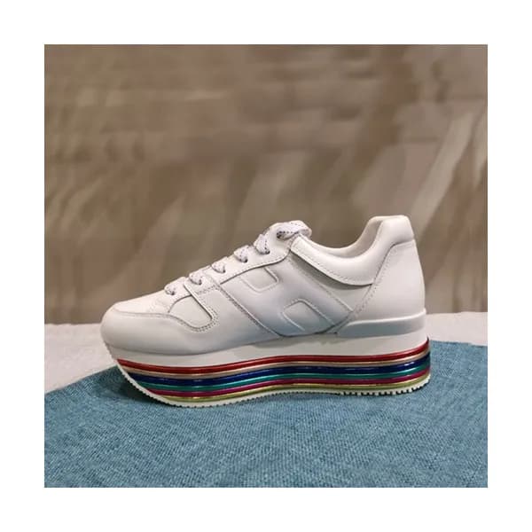 Hogan 2019 Ladies Leather Platform Sneakers - 호간 2… - 1
