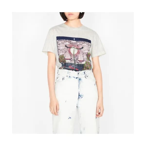 Dior 2019 Mm/Wm Logo Cotton Short Sleeved Tshirt -… - 1
