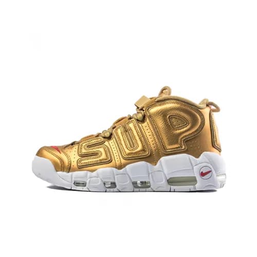 Supreme x Nike 2019 Uptempo Running Shoes 902290 -… - 1