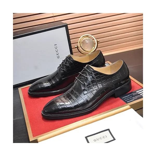 Gucci 2020 Mens Leather Oxford Shoes - 구찌 2020 남성… - 1