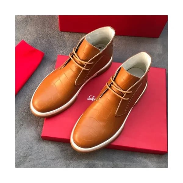Ferragamo 2020 Mens Leather Boots - 페라가모 2020 남성용 … - 1