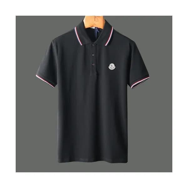 [매장판]Moncler 2020 Mens Logo Cotton Short Sleeved P… - 1