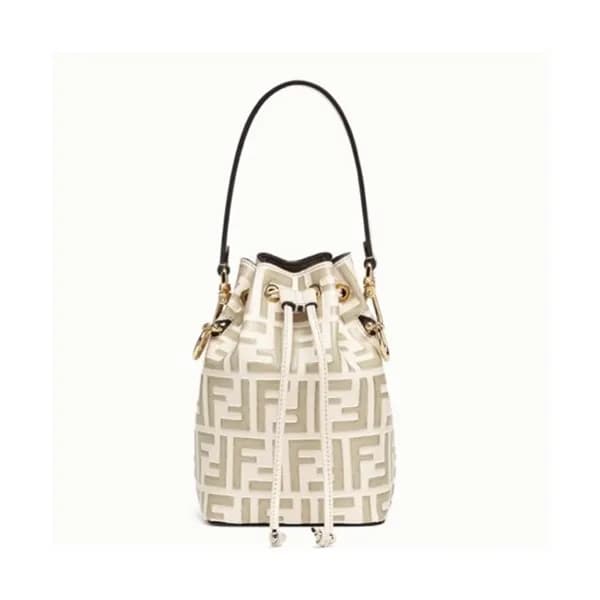 Fendi 2020 Mon Tresor Bucket Tote Shoulder Bag ,18… - 1