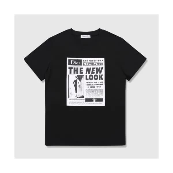 [디올]Dior 2020 Mm/Wm Logo Cotton Short Sleeved Tshi… - 1