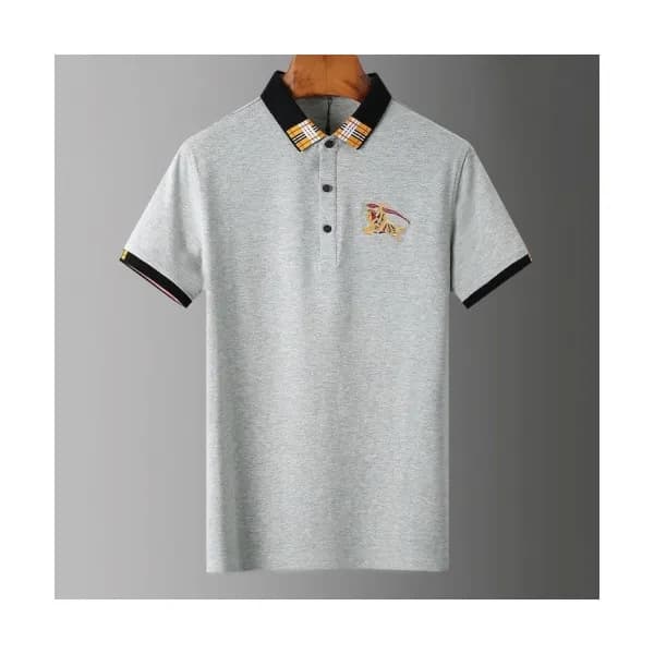 [버버리]Burberry 2020 Mens Logo Silket Short Sleeved … - 1