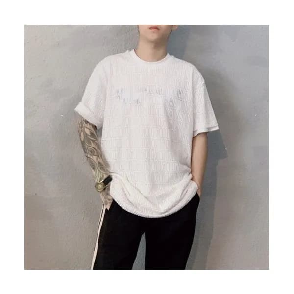 [디올]Dior 2020 Mens Casual Crew-neck Short Sleeved … - 1