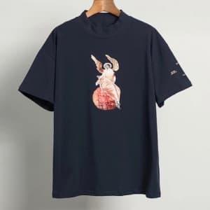 Kanye west 2020 Mm/Wm Logo Oversize Cotton Short S…