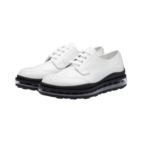 [매장판]Prada 2020 Mens Leather Shoes - 프라다 2020 남성용 … - 1
