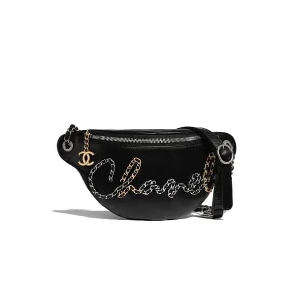 Chanel 2020 Leather Hip Sack Belt Bag,34cm- 샤넬 202… - 1