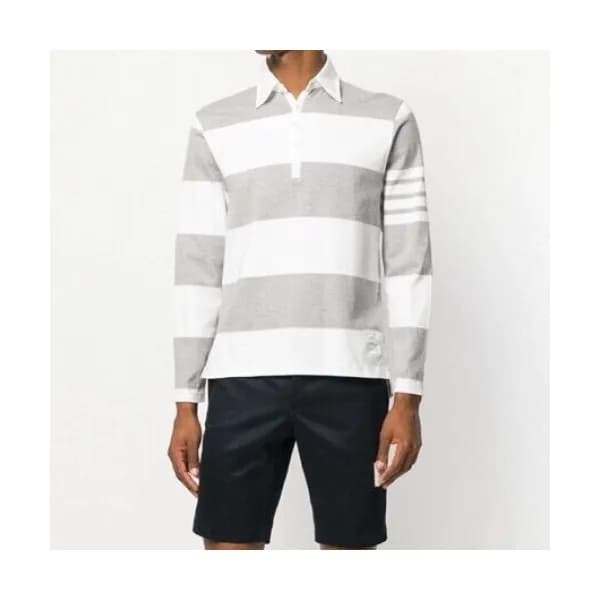[톰브라운]Thom Browne 2020 Mens Business Cotton Half P… - 1