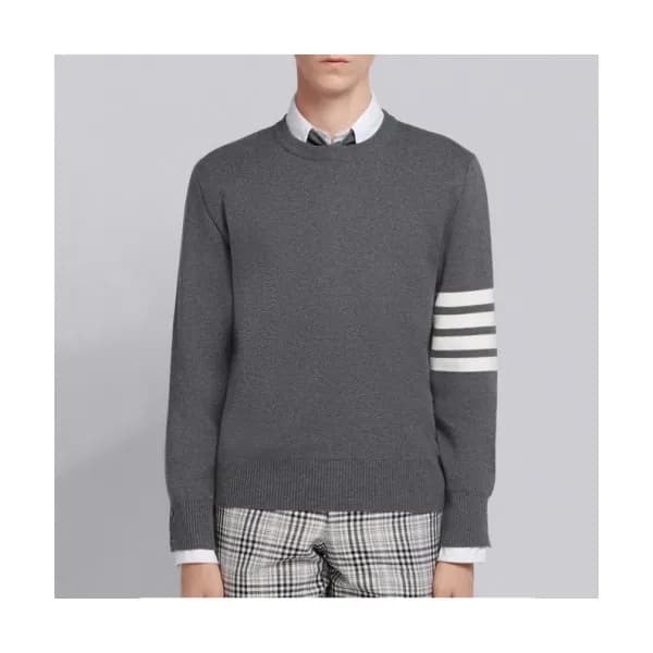 [톰브라운]Thom Browne 2020 Mens Strap Crew-neck Sweate… - 1