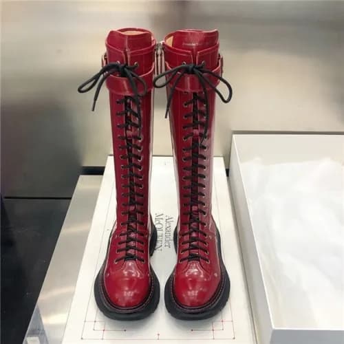 Alexander Mcqueen 2020 Leather Boots - 알렉산더 맥퀸 202… - 1