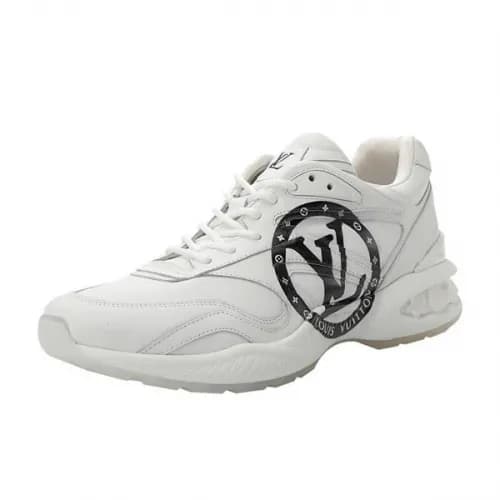 Louis Vuitton 2020 Men's Leather Running Shoes… - 1