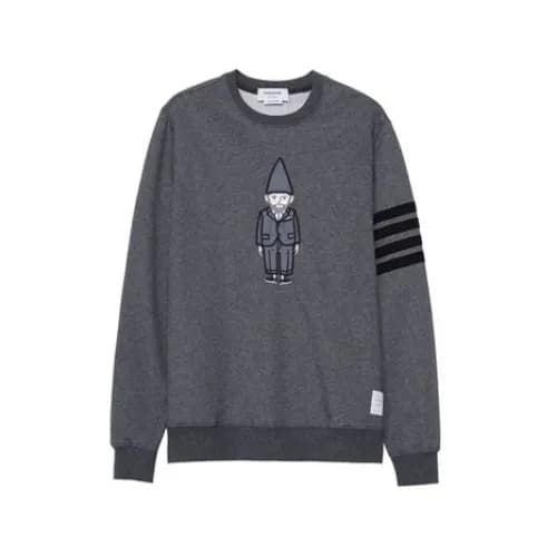 [톰브라운]Thom Browne 2020 Mens Strap Crew-neck Cotton… - 1