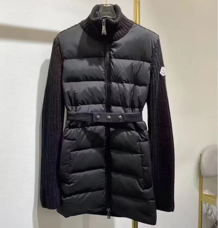 Moncler Womens Casual Down Jackets - 몽클레어 여성 로고 캐쥬… - 1