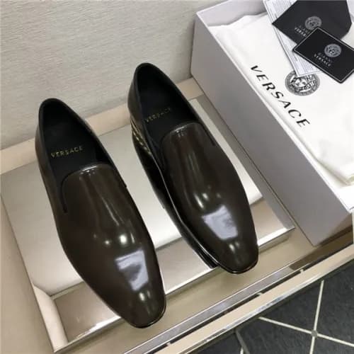 Versace 2020 Men's Leather Oxford Shoes - 베르사체… - 1