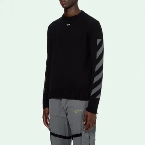 [오프화이트]Off-white 2020 Mm/Wm Brush Knit Sweater - 오… - 1