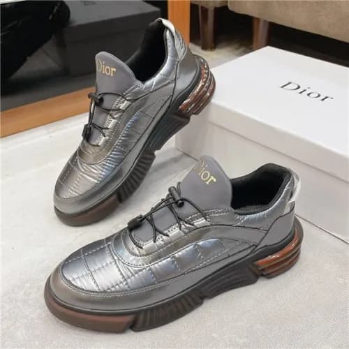 Dior 2020 Men's Leather Sneakers - 디올 2020 남성용… - 1