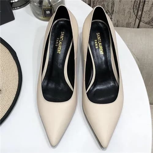 Saint Laurent 2021 Women's Leather High Heel -… - 1