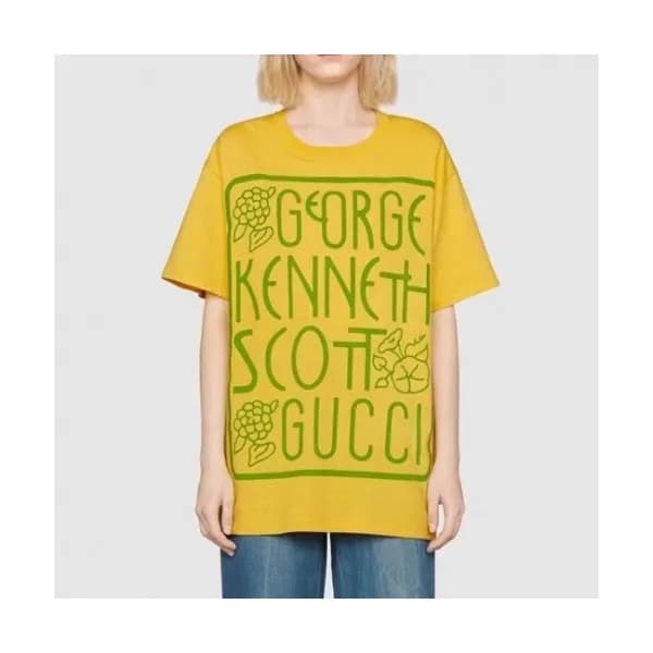 [매장판]Gucci 2021 Mm/Wm Logo Short Sleeved Tshirts -… - 1