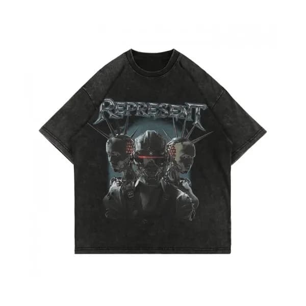 [추천템]Represent Mm/Wm Wolf Logo Cotton Short Sleev… - 1