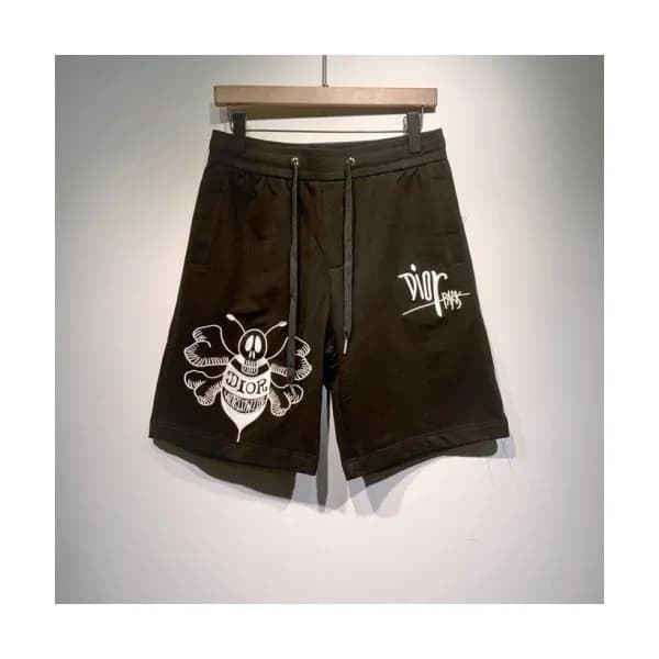 Dior Mens Casual Half Pants Black - 디올 2021 남성 캐쥬… - 1