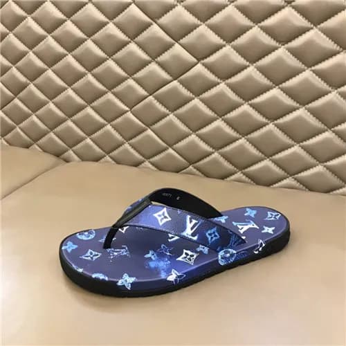 Louis Vuitton 2021 Men's Leather SlipperLOUS2… - 1