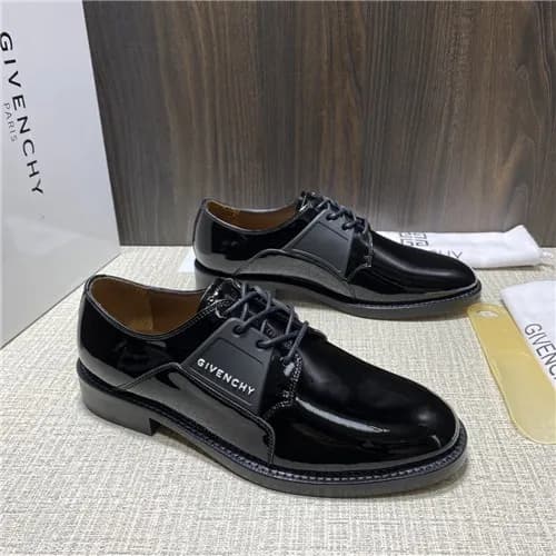 Givenchy 2021 Men's Leather Derby Shoes,GIVS01… - 1