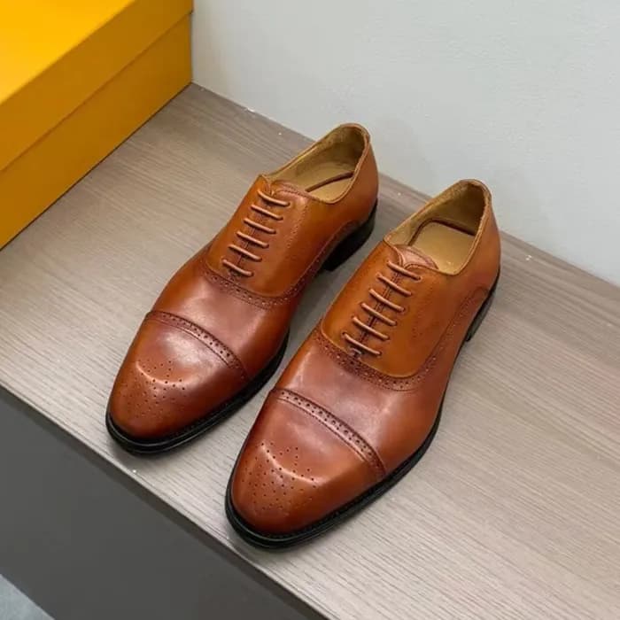 Louis Vuitton 2024 Mens Leather Oxford Shoes,LOUS2… - 1
