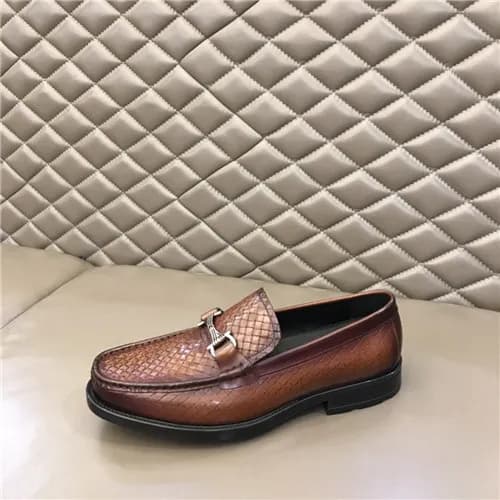 Salvatore Ferragamo 2021 Men's Leather Loafer,… - 1