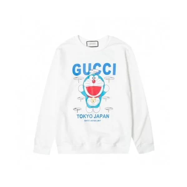 Gucci Mm/Wm Logo Crew-neck Cotton Tshirts White -… - 1