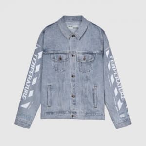 Off-white Mm/Wm Logo Casual Jackets Blue - 오프화이트 …