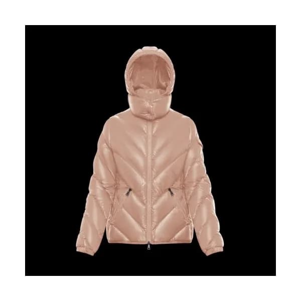 Moncler Womens Logo Casual Down Jackets Pink - 몽클… - 1