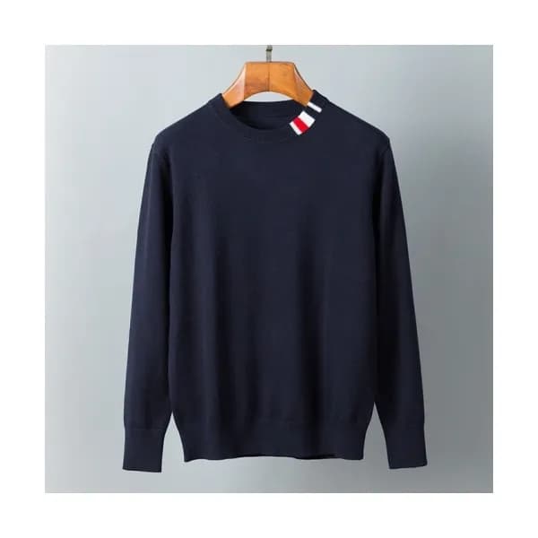 Thom Browne Mens Strap Sweaters Navy - 톰브라운 2021 … - 1