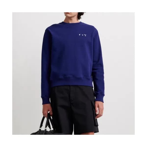 ADER Mm/Wm Minimal Cotton Tshirts Blue - ADER 202… - 1