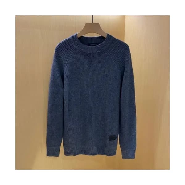 Louis vuitton Mens Casual Wool Sweaters Gray - 루이… - 1