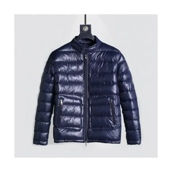 Moncler Mm/Wm Patch Logo Modern Down Padding Blue… - 1