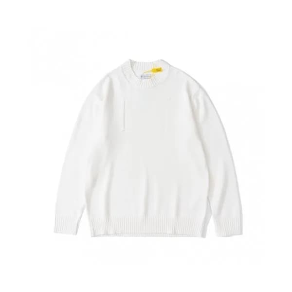 Maison margiela Mens Sweaters White - 메종 마르지엘라 20… - 1
