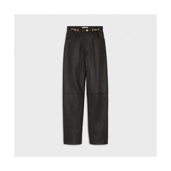 Celine Womens Casual Pants Black - 셀린느 2021 여성 캐쥬… - 1