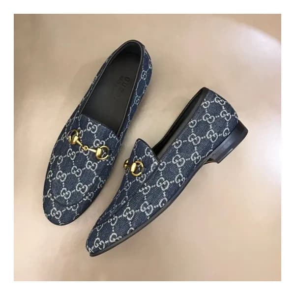 구찌 남성 홀스빗 블루 로퍼 - Mens Blue Loafer - guc04788x - 1